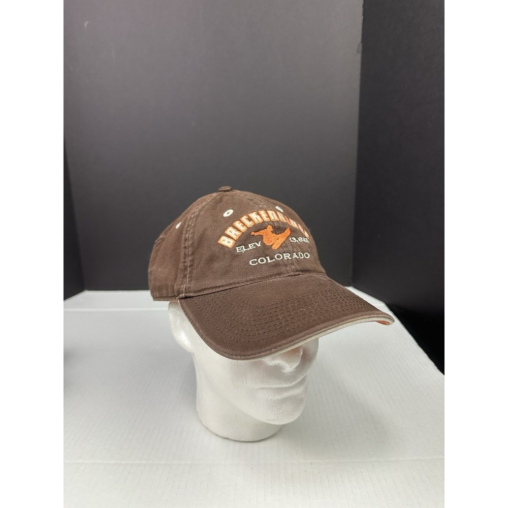 Breckenridge Colorado Snowboarding Logo Ski Country Ouray Hat Cap Strapback